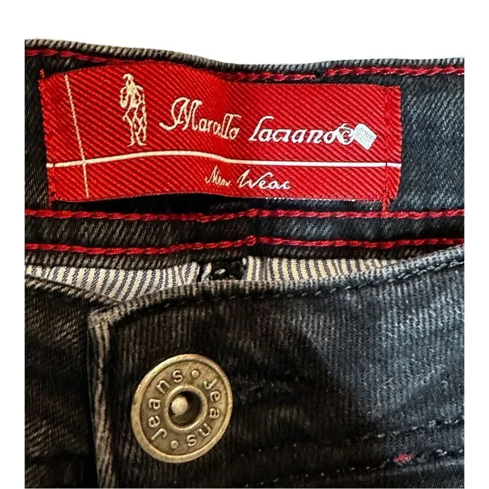 Marcello Luciano New Wear B600 Revolution denim size 34/32 black jeans